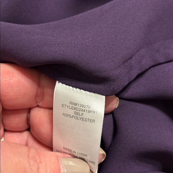 Daniel Rainn Farrah Flutter Sleeve Blouse - Picture 10 of 10